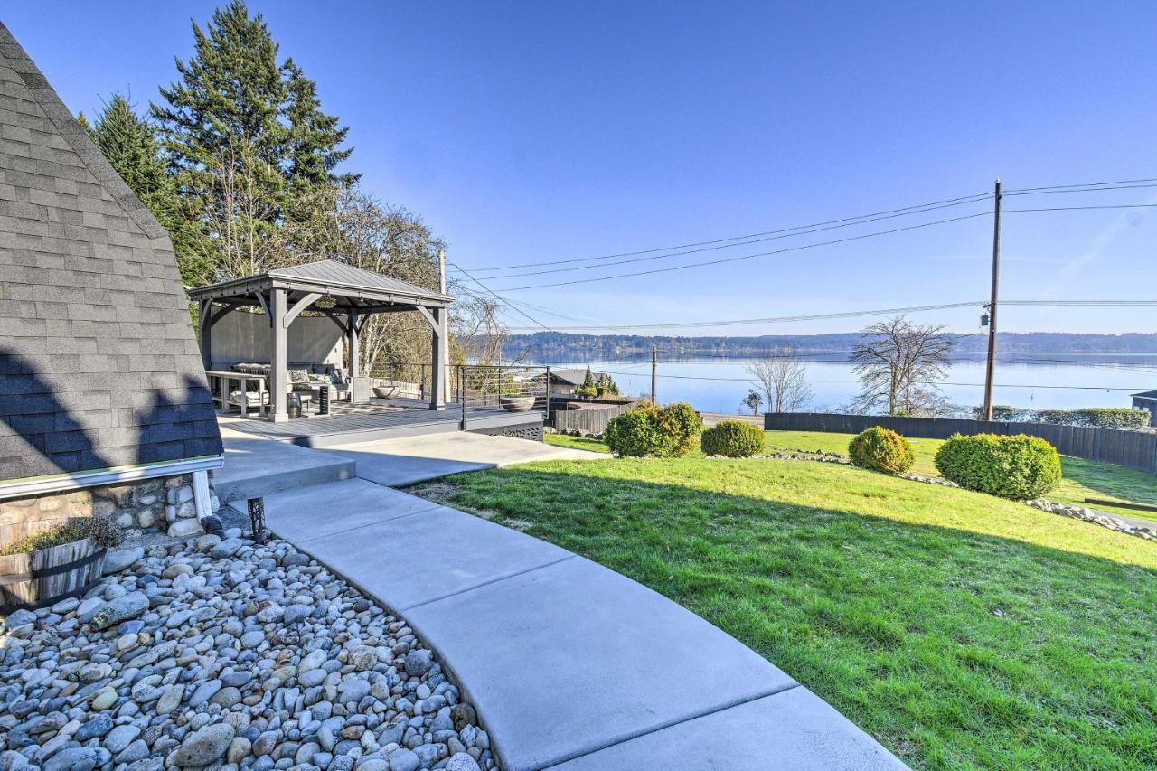 Puget Sound Cabin With Hot Tub And Water Views! Bremerton Eksteriør bilde