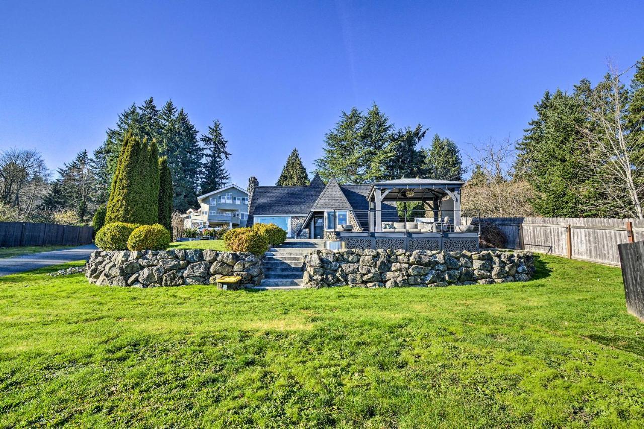 Puget Sound Cabin With Hot Tub And Water Views! Bremerton Eksteriør bilde